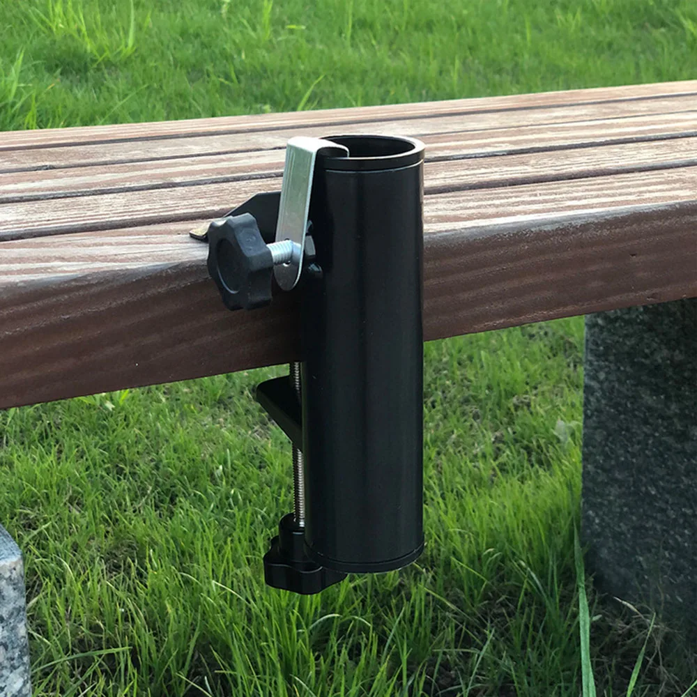 Outdoor Furniture Umbrella - Anti Slip Beach Parasol Mount Clamp