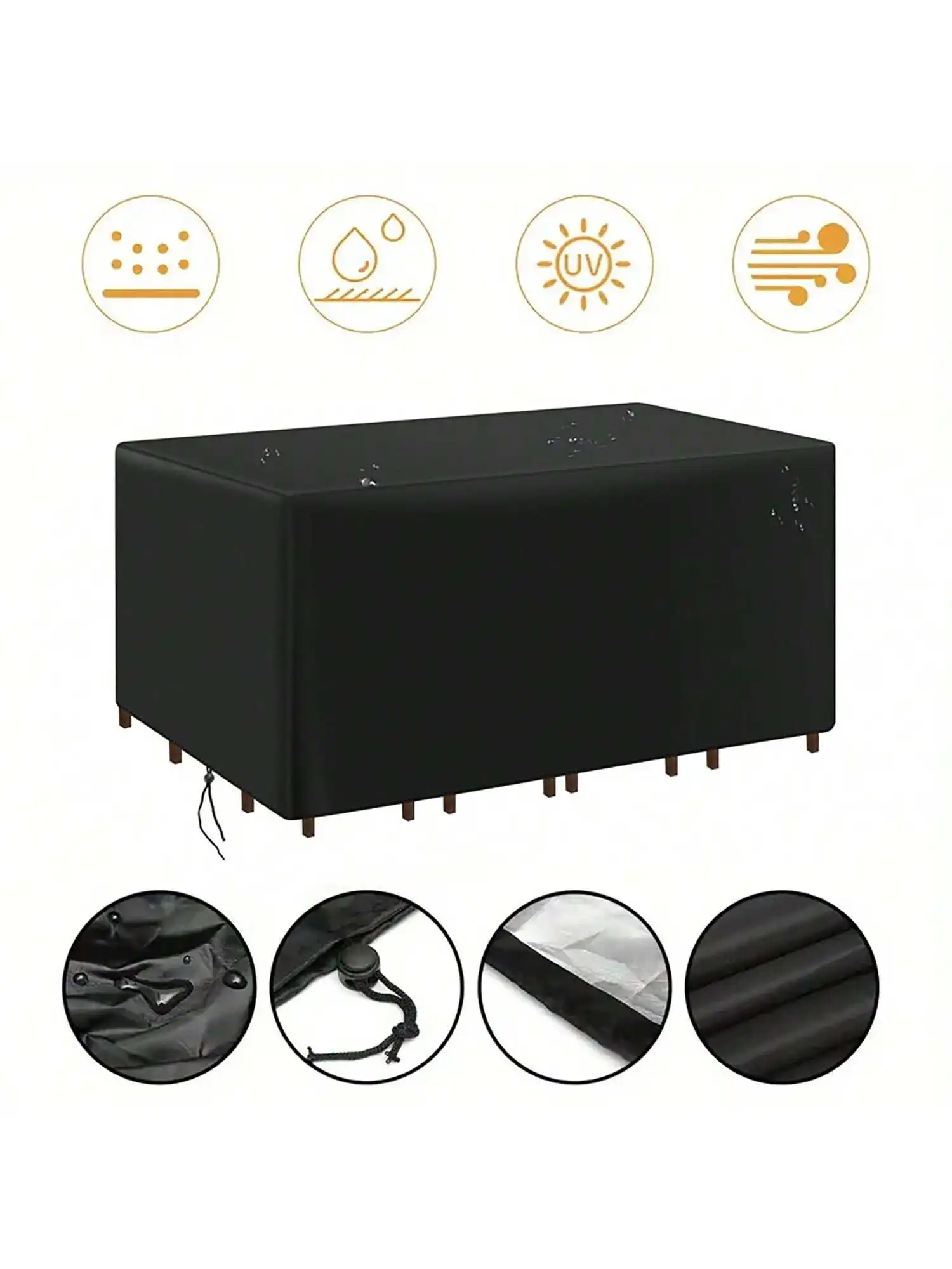 Outdoor Furniture Usa - Multi-Size Outdoor Patio Garden Furniture Waterproof