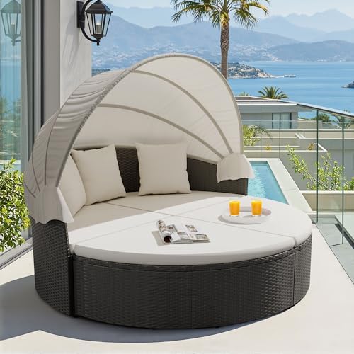 Patio Furniture Outdoor Round  - đánh giá và giá Outdoor Daybed Furniture