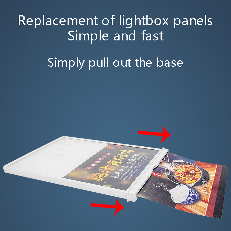 Charging lightbox double-sided - đánh giá và giá Outdoor Furniture Dining
