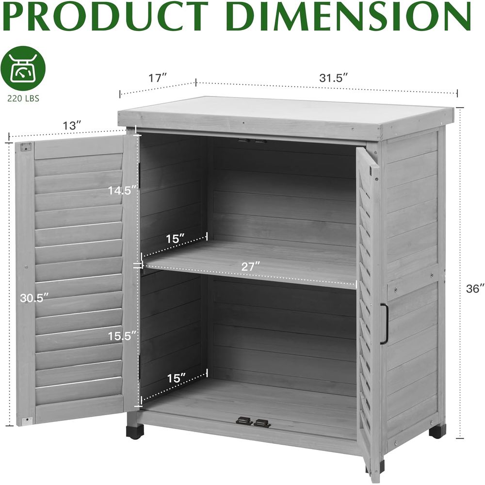 Outdoor Storage Cabinet & Pott - đánh giá và giá Outdoor Furniture Bench