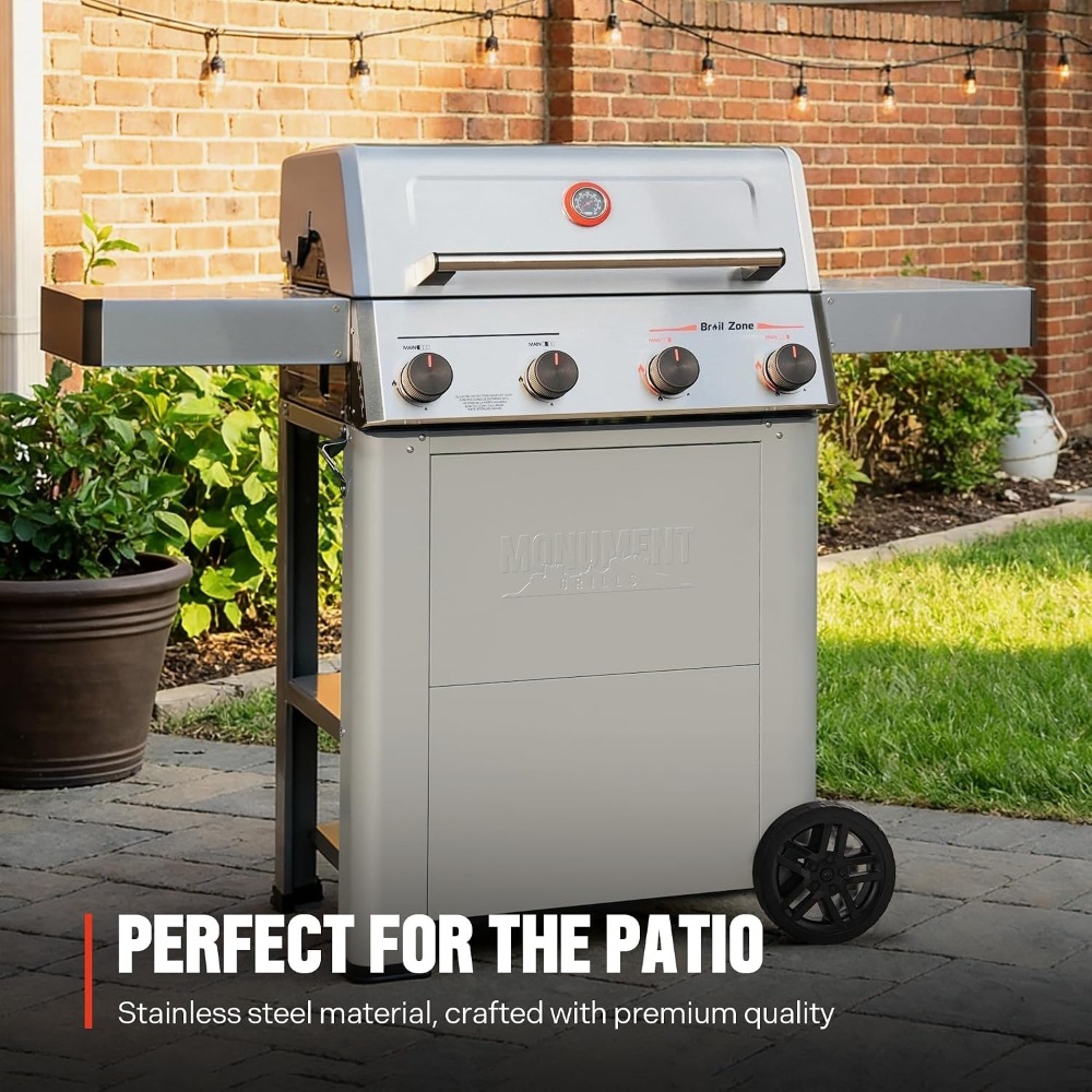 Stainless Steel Gas Grill & Co - đánh giá và giá Outdoor Furniture Zone