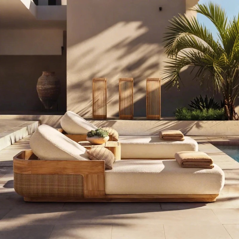 Sun Beach Lounge Chair & Daybe - đánh giá và giá Outdoor Daybed Furniture