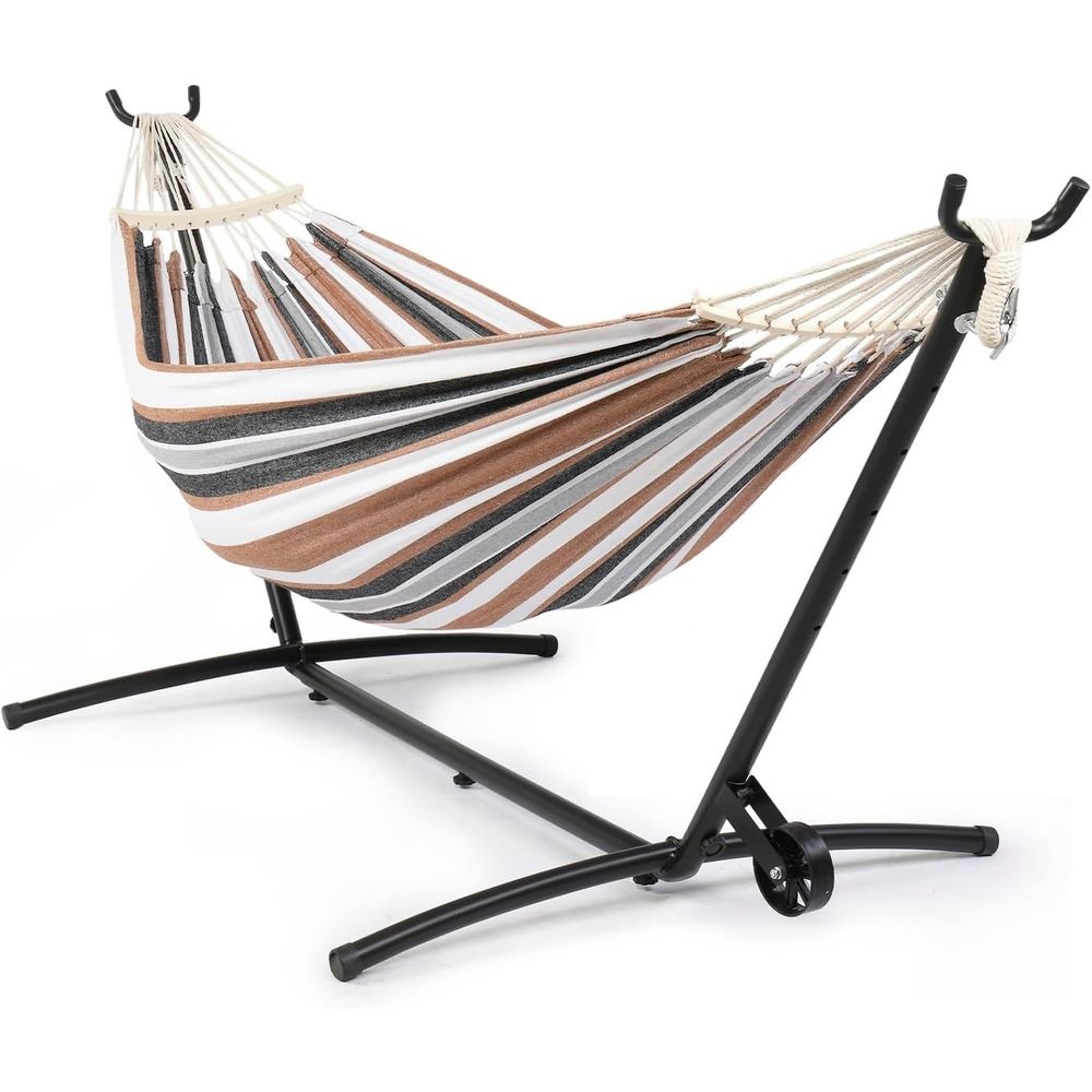 Heavy Duty 550 LBS Hammock wit - đánh giá và giá Hammock With Stand
