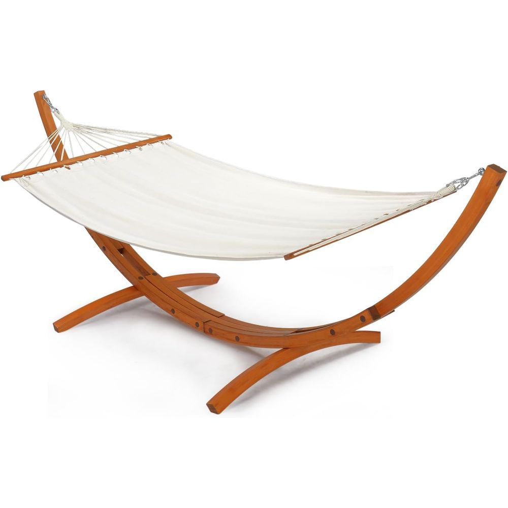 Double Hammock Set with Curved - đánh giá và giá Hammock With Stand