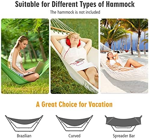 Universal 2 Person Hammock Sta - đánh giá và giá Hammock With Stand