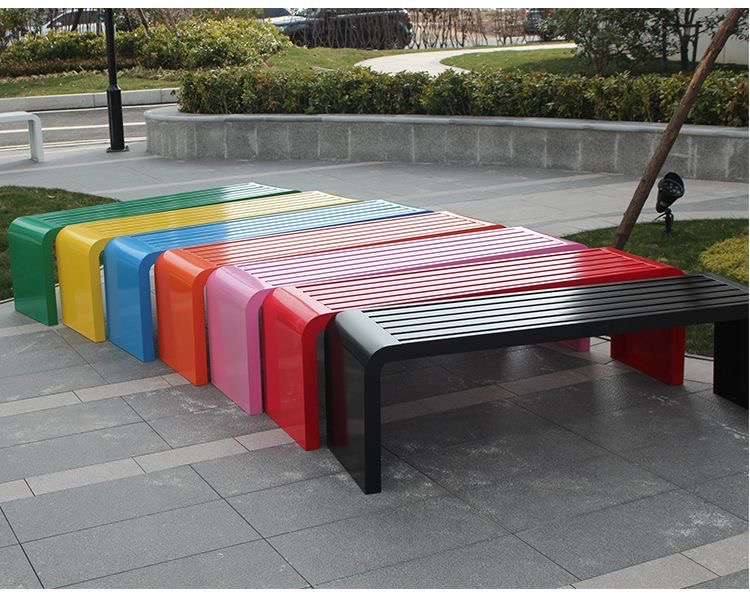 1m-1.8m cold rolled steel meta - đánh giá và giá Outdoor Furniture Bench