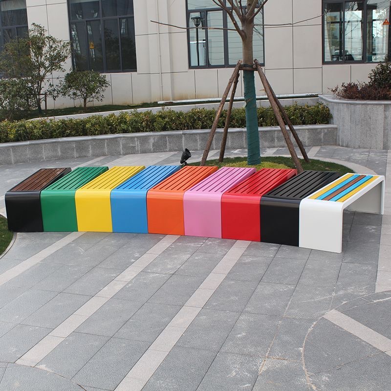 1m-1.8m cold rolled steel meta - đánh giá và giá Outdoor Furniture Bench