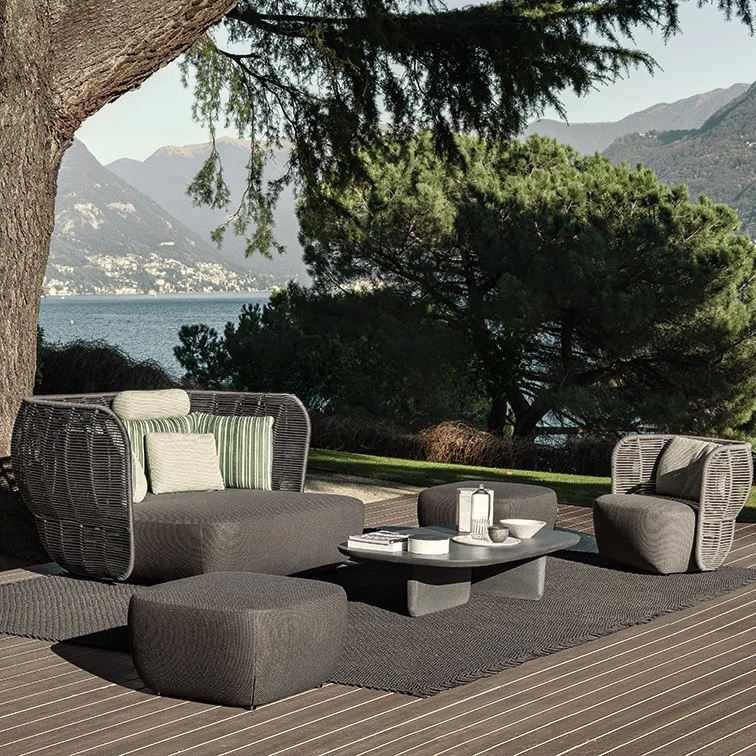 #new Italy design unique black - đánh giá và giá Outdoor Furniture Italy