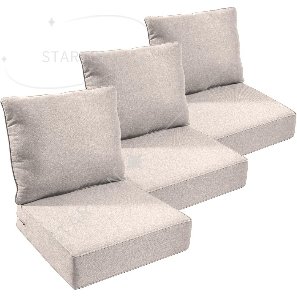Outdoor Chair Cushions Set of  - đánh giá và giá Outdoor Furniture Cushions 24 X 24