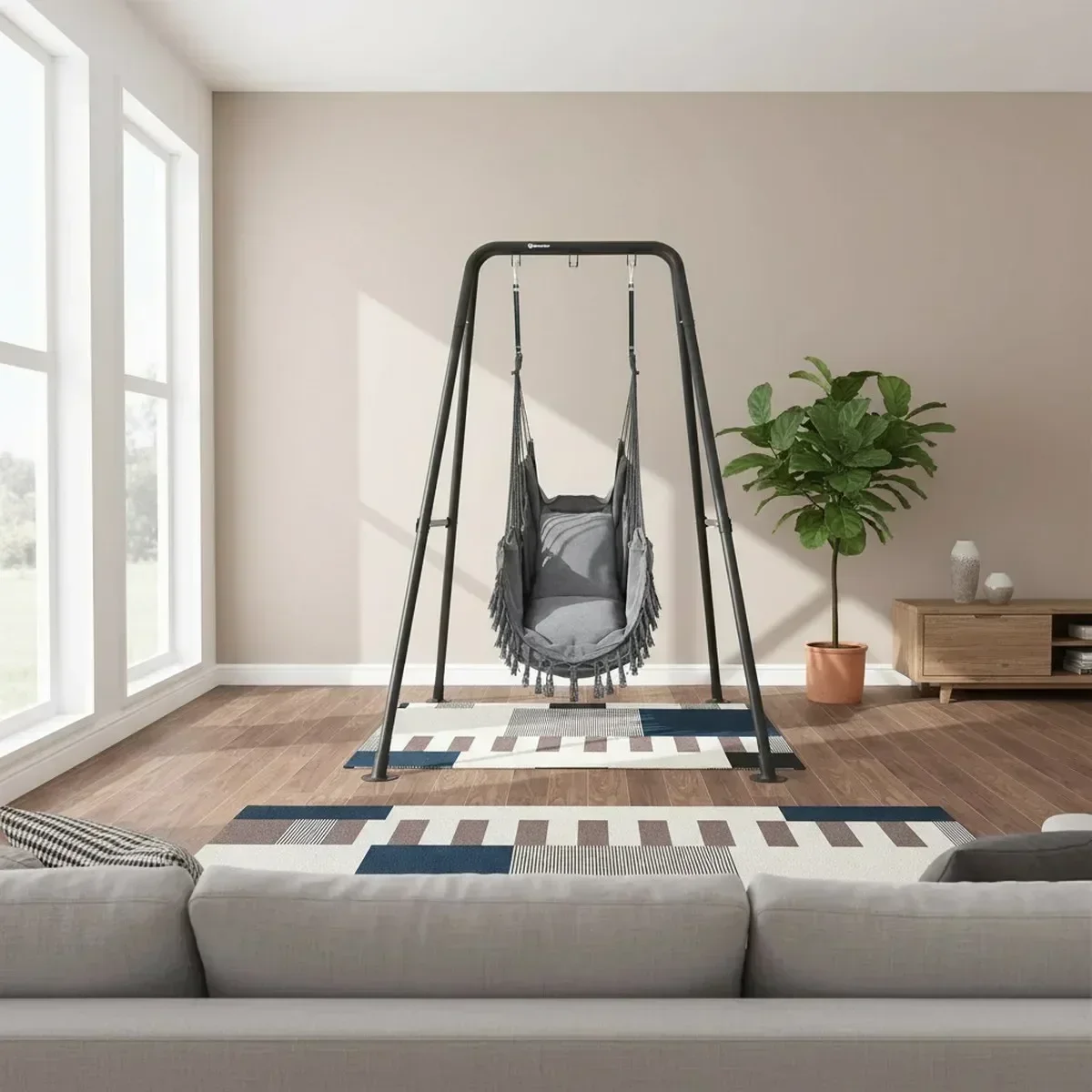 Heavy Duty A-Frame Hammock Cha - đánh giá và giá Hammock With Stand