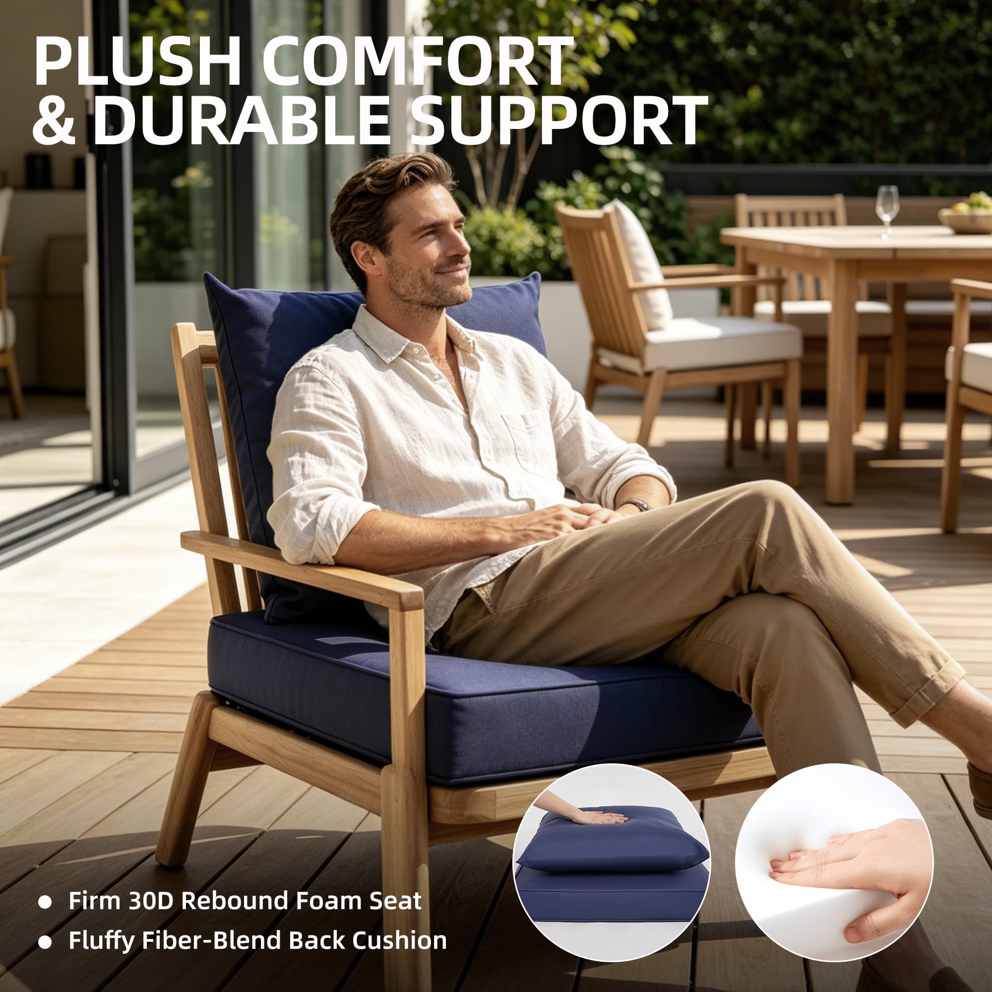 24x24 Outdoor Chair Cushions S - đánh giá và giá Outdoor Furniture Cushions 24 X 24