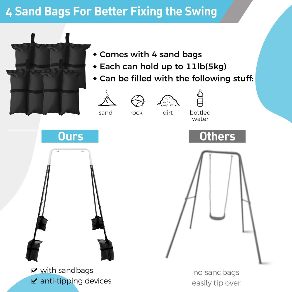 Foldable Swing Stand for Kids  - đánh giá và giá Hammock With Stand