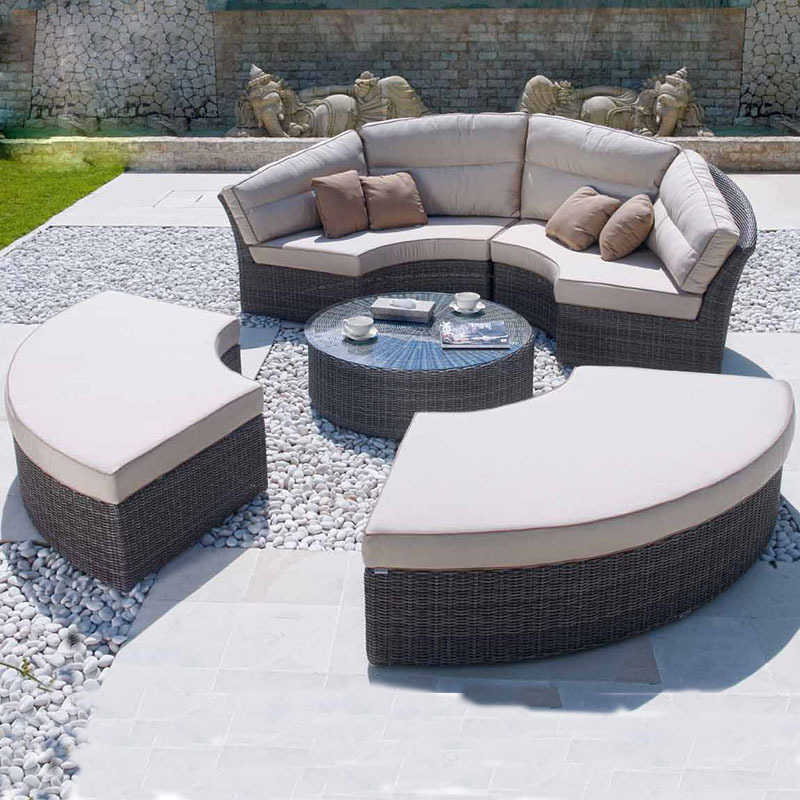 Outdoor Rattan Round Daybed So - đánh giá và giá Outdoor Daybed Furniture