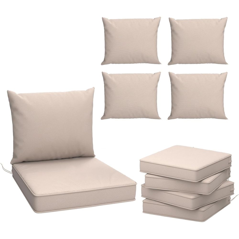 Outdoor Chair Cushions Set of  - đánh giá và giá Outdoor Furniture Cushions 24 X 24