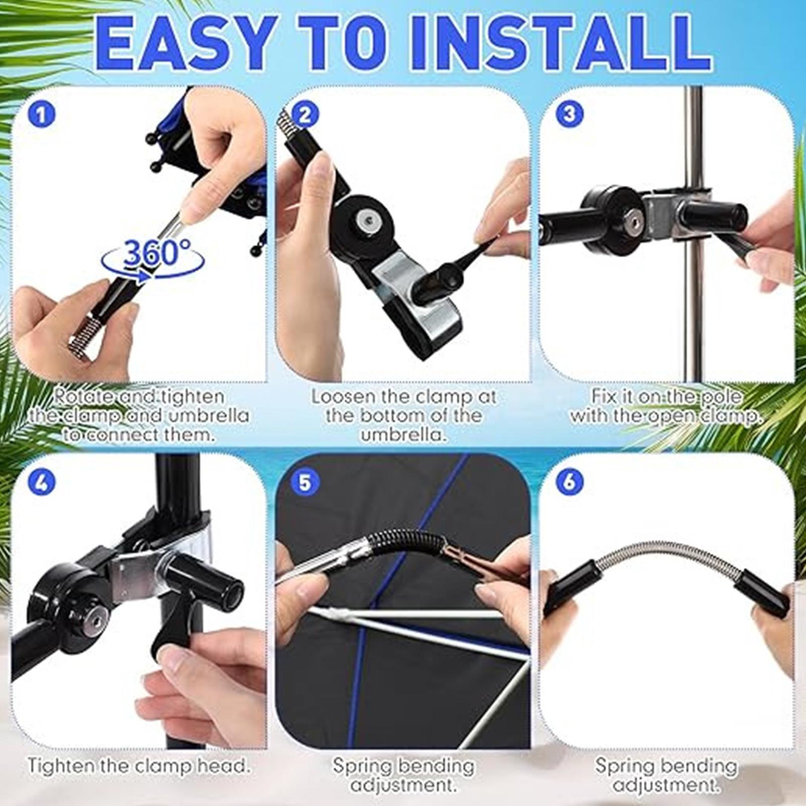 Waterproof Beach Chair Umbrell - đánh giá và giá Outdoor Furniture Umbrella