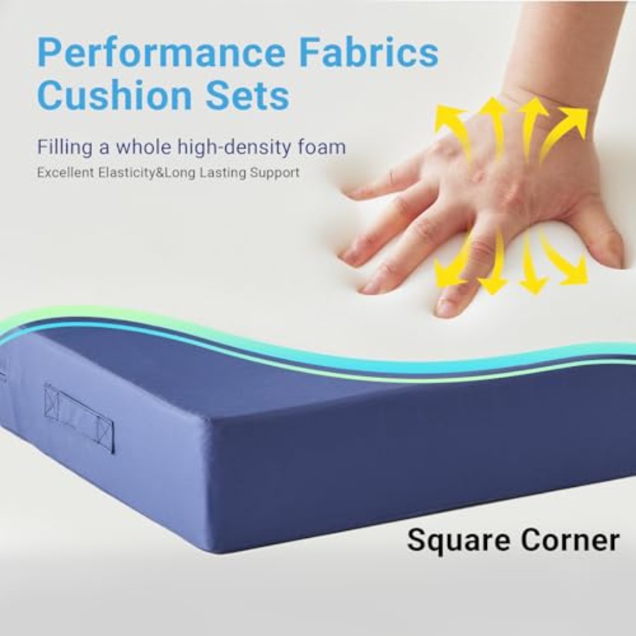 Outdoor Cushions for Patio Fur - đánh giá và giá Outdoor Furniture Cushions 24 X 24