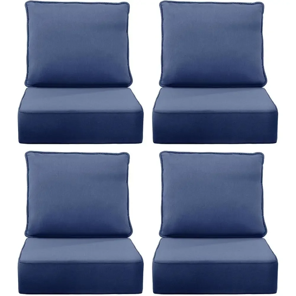 6 Thick Outdoor Chair Cushions - đánh giá và giá Outdoor Furniture Cushions 24 X 24