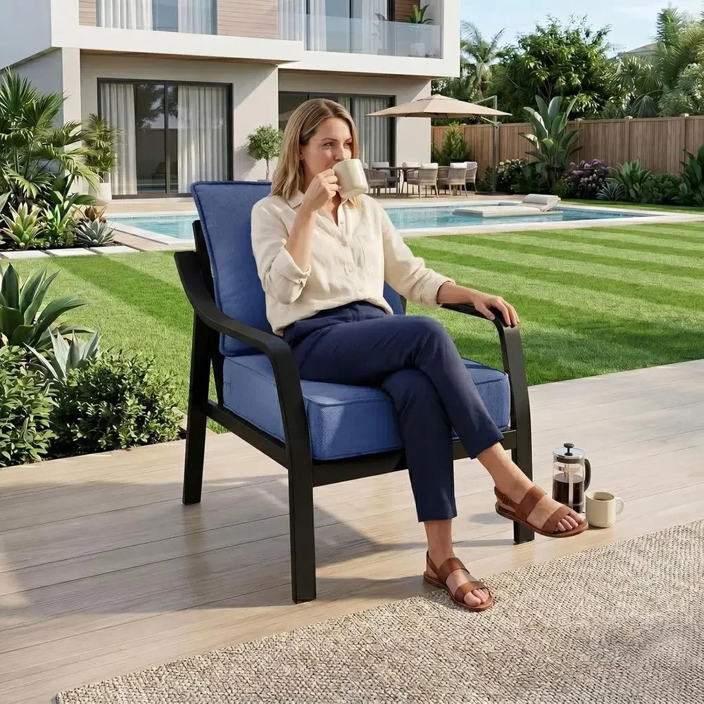 6 Thick Outdoor Chair Cushions - đánh giá và giá Outdoor Furniture Cushions 24 X 24